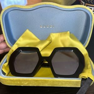 Oversized Gucci Sunglasses